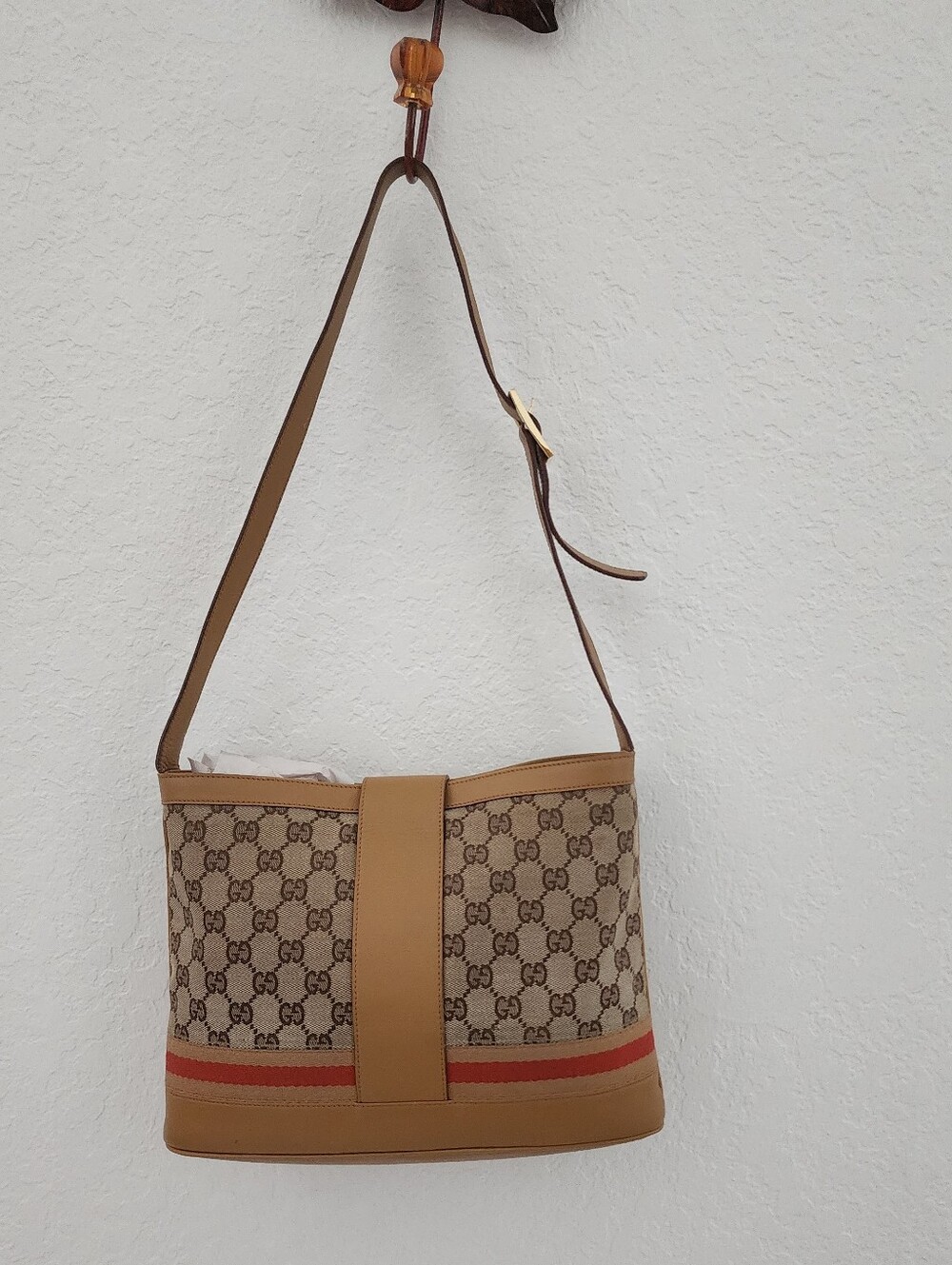 GUCCI | Limited Edition GG Monogram Sherry Line Shoulder Bag - Picture 2 of 15